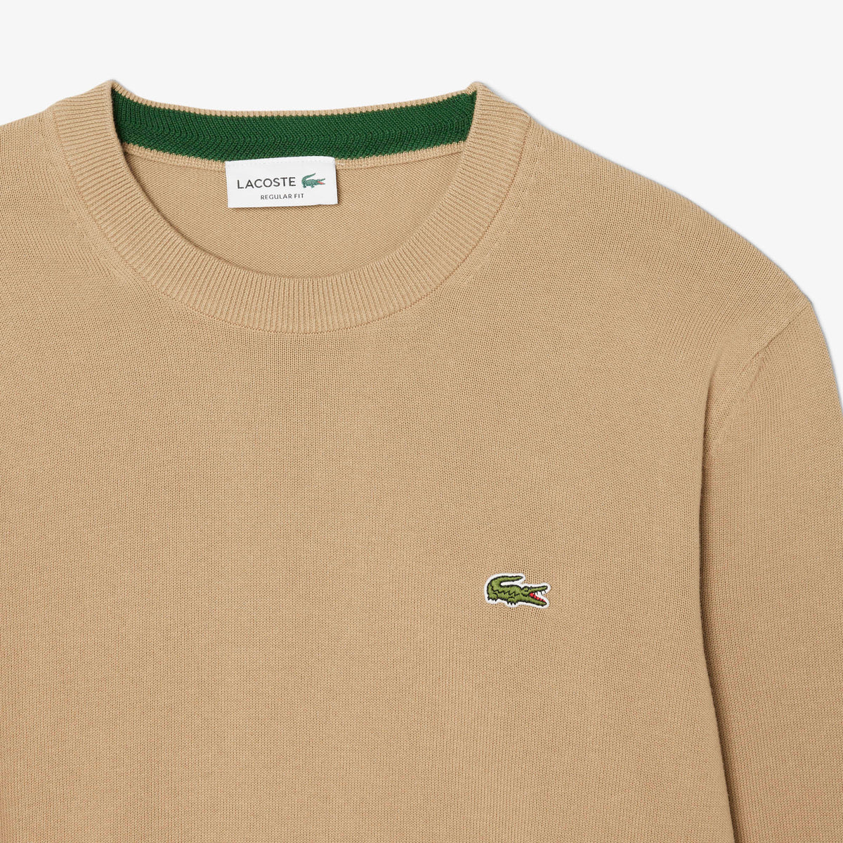 Lacoste Regular Fit Erkek Bej Kazak