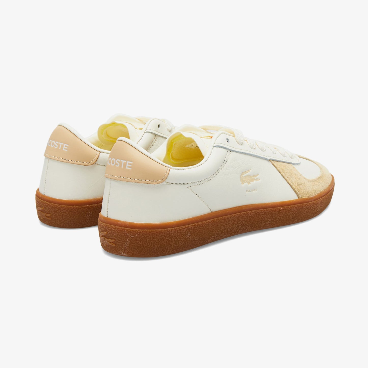 Lacoste Baseshot Pro Leather Kadın Bej Sneaker