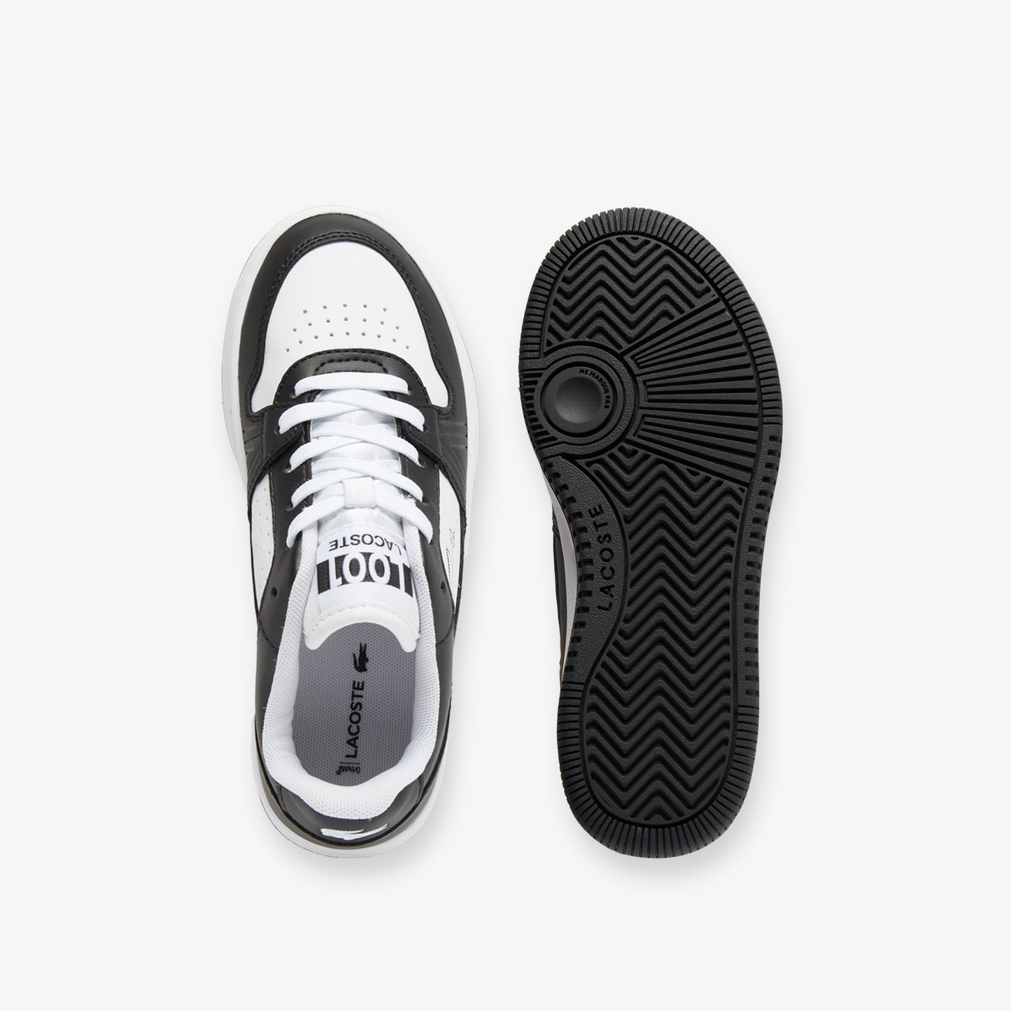 Lacoste L001 Set Leather Çocuk Siyah Spor Ayakkabı
