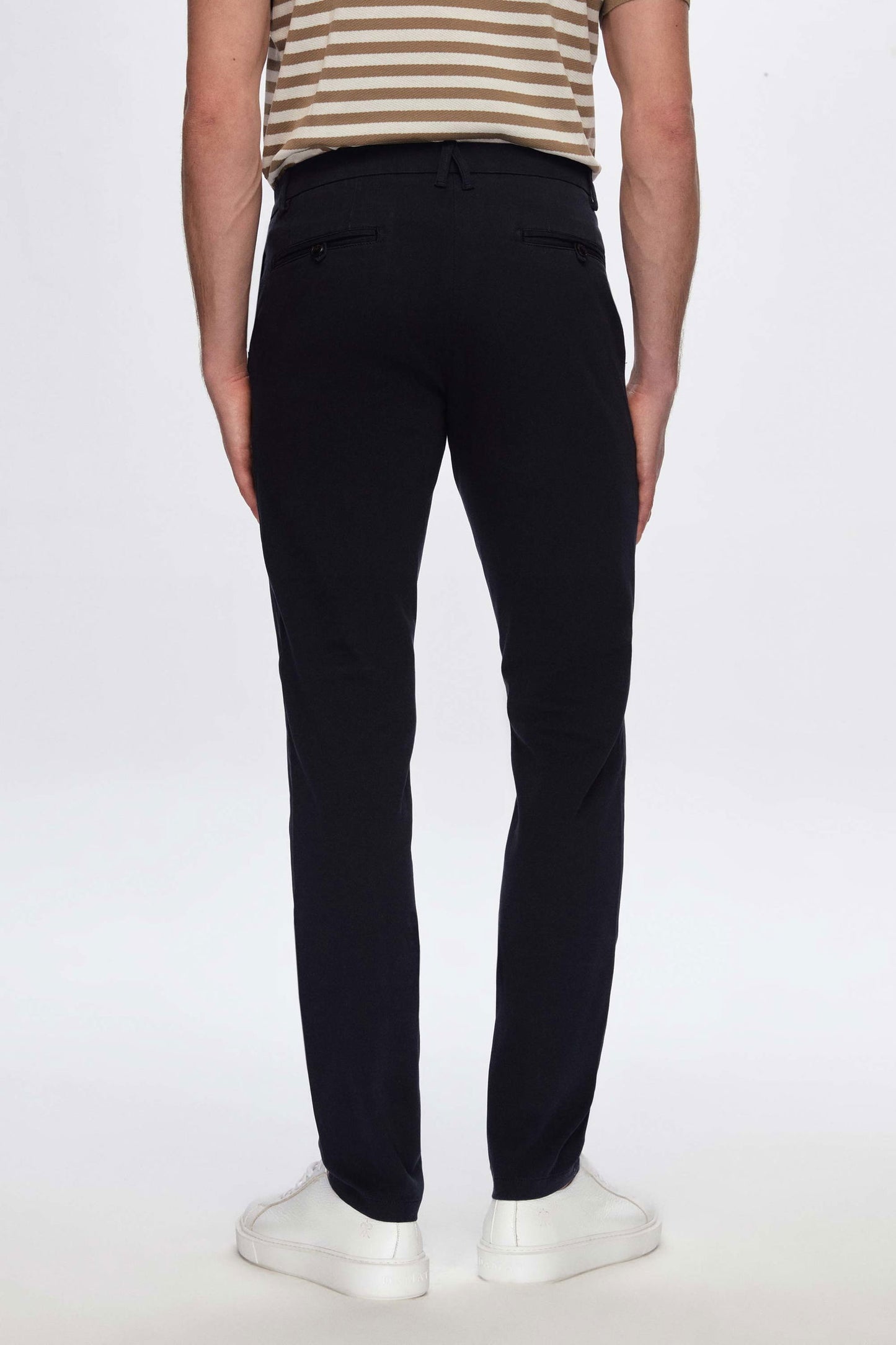 Damat Slim Fit Lacivert Chino Pantolon