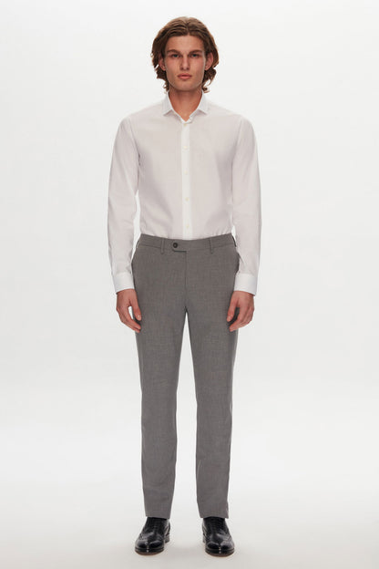 Tween Slim Fit Beyaz Travel Gömlek