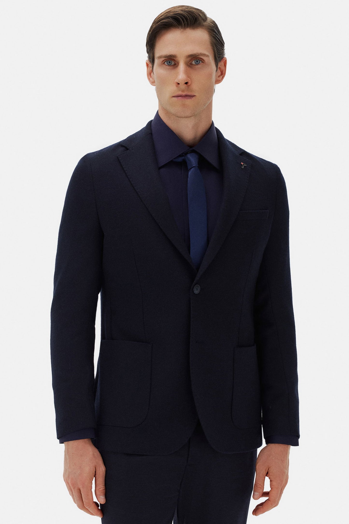 Tween Slim Fit Lacivert Kumaş Ceket
