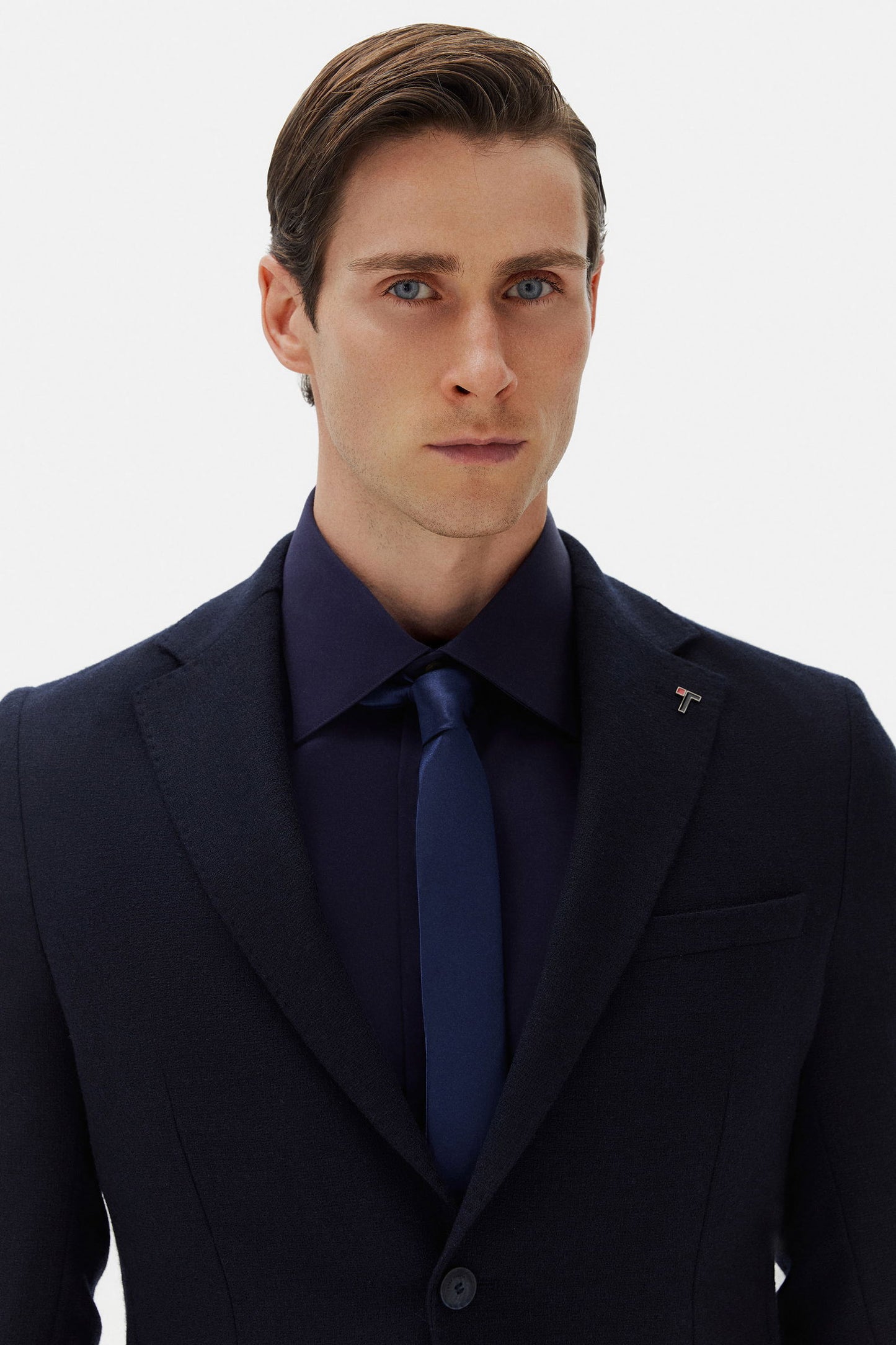 Tween Slim Fit Lacivert Kumaş Ceket