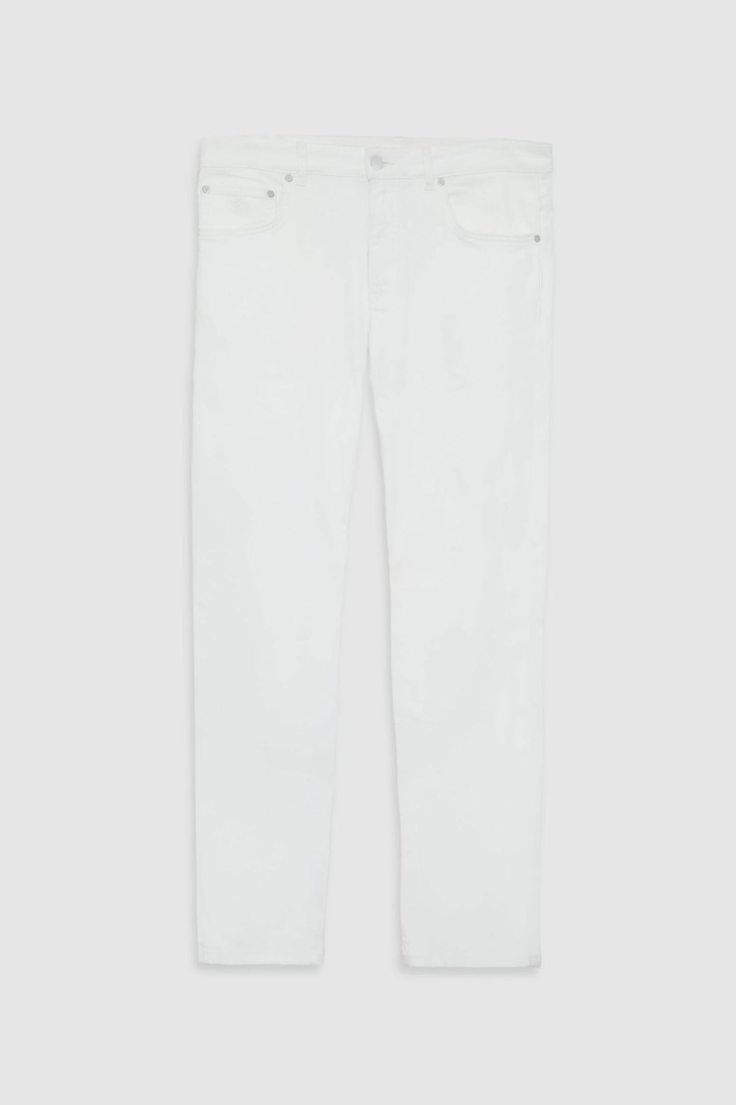 Damat Slim Fit Ekru Denim Pantolon