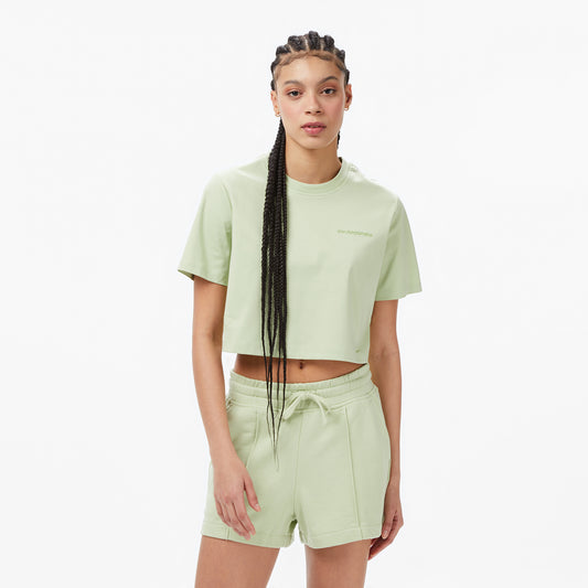 Les Benjamins Essentials 307 Kadın Yeşil T-shirt