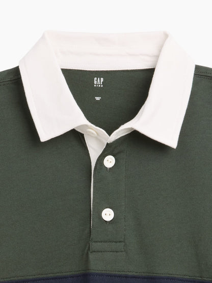 Lacivert Rugby Polo T-shirt