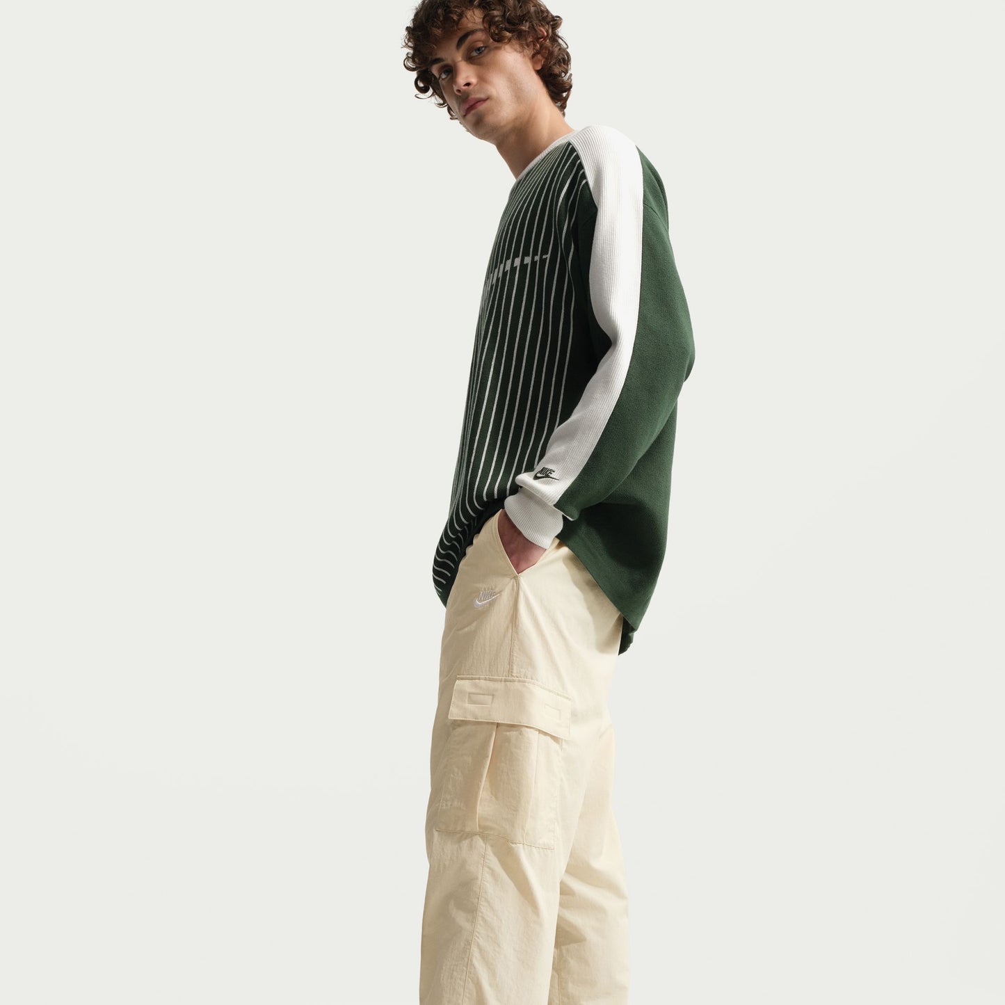 Nike Club Woven Cargo Erkek Kahverengi Eşofman Altı