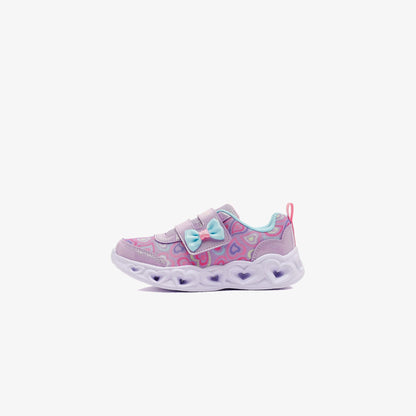 Skechers Heart Lights Boogie Land Çocuk Mor Işıklı Spor Ayakkabı