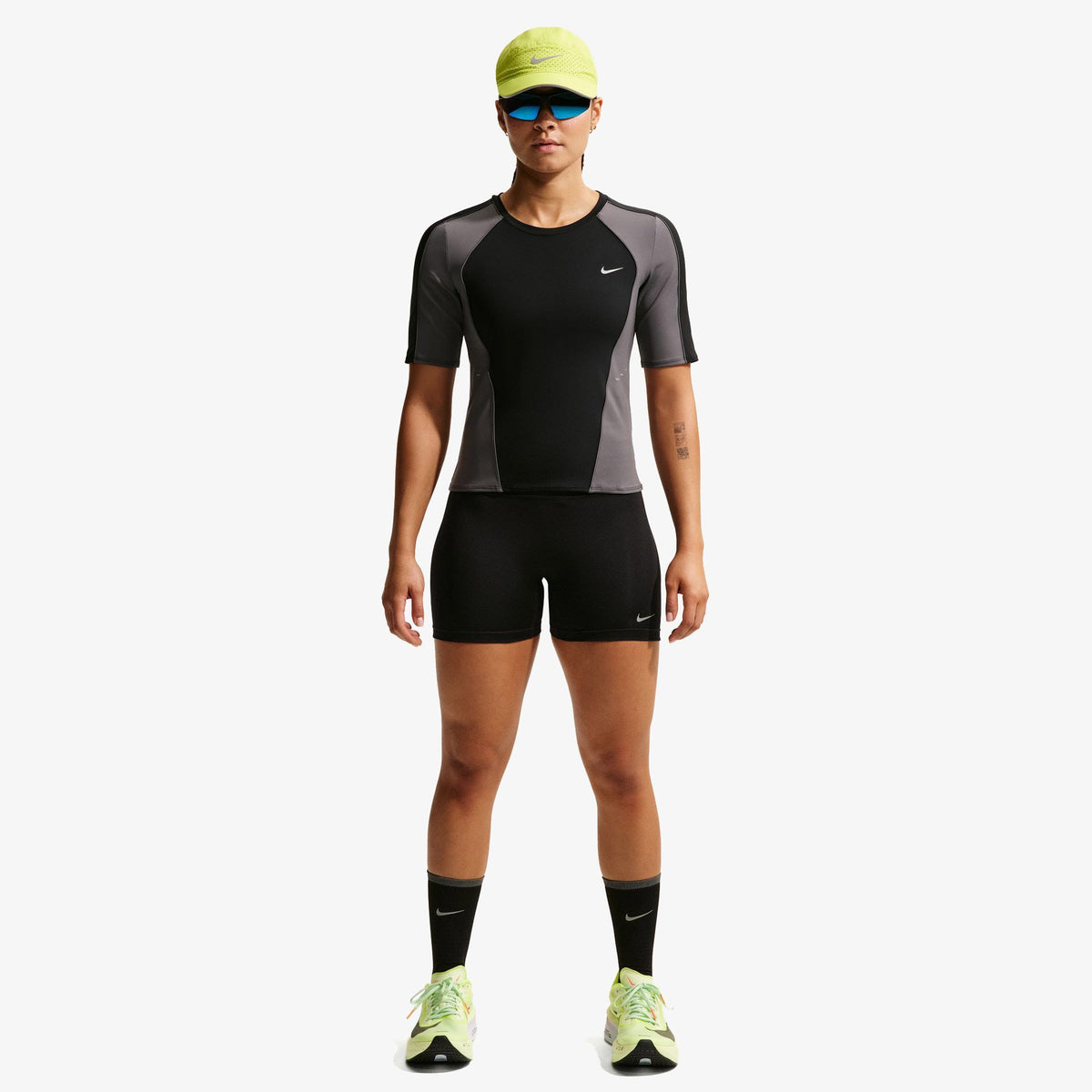 Nike Tempo Dri-fit High Rise Kadın Siyah Tayt