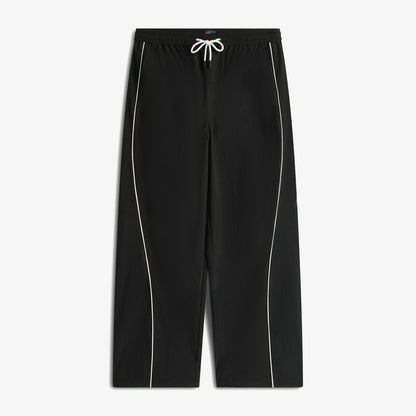 Tommy Hilfiger Theo Parachute Track Erkek Siyah Pantolon