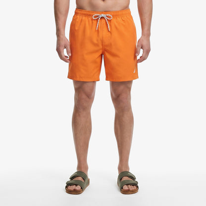 Nautica Regular Fit Erkek Turuncu Deniz Şortu