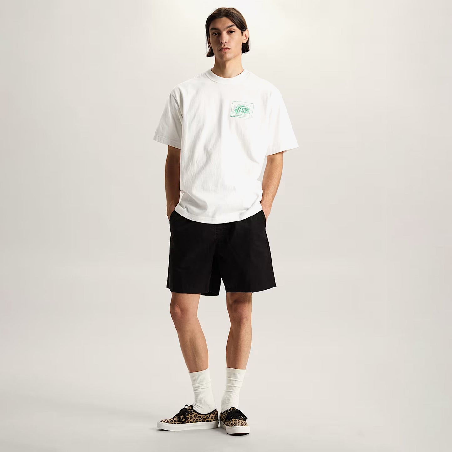 Vans Bright Day Erkek Beyaz T-shirt