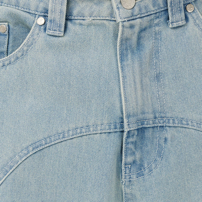 Karl Kani Og Washed Western Relaxed Baggy Erkek Mavi Pantolon
