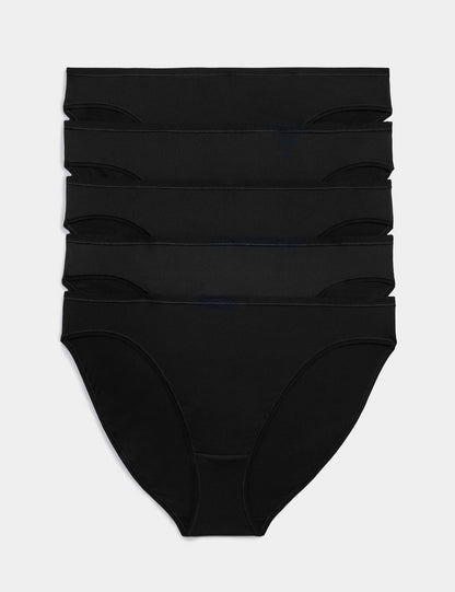 5'li Dikişsiz High Leg Külot Seti