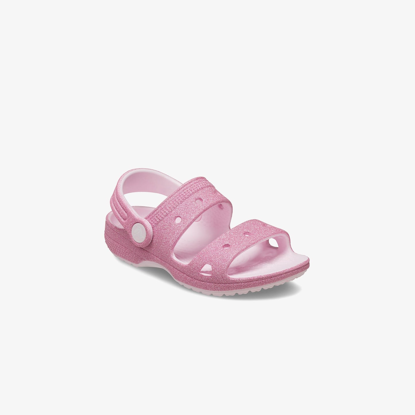 Crocs Classic Glitter Çocuk Pembe Sandalet