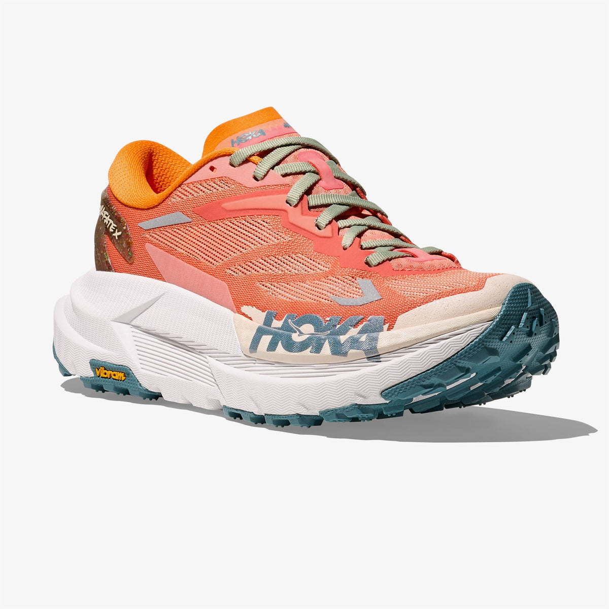 Hoka Mafate X Kadın Turuncu Trail Koşu Ayakkabısı