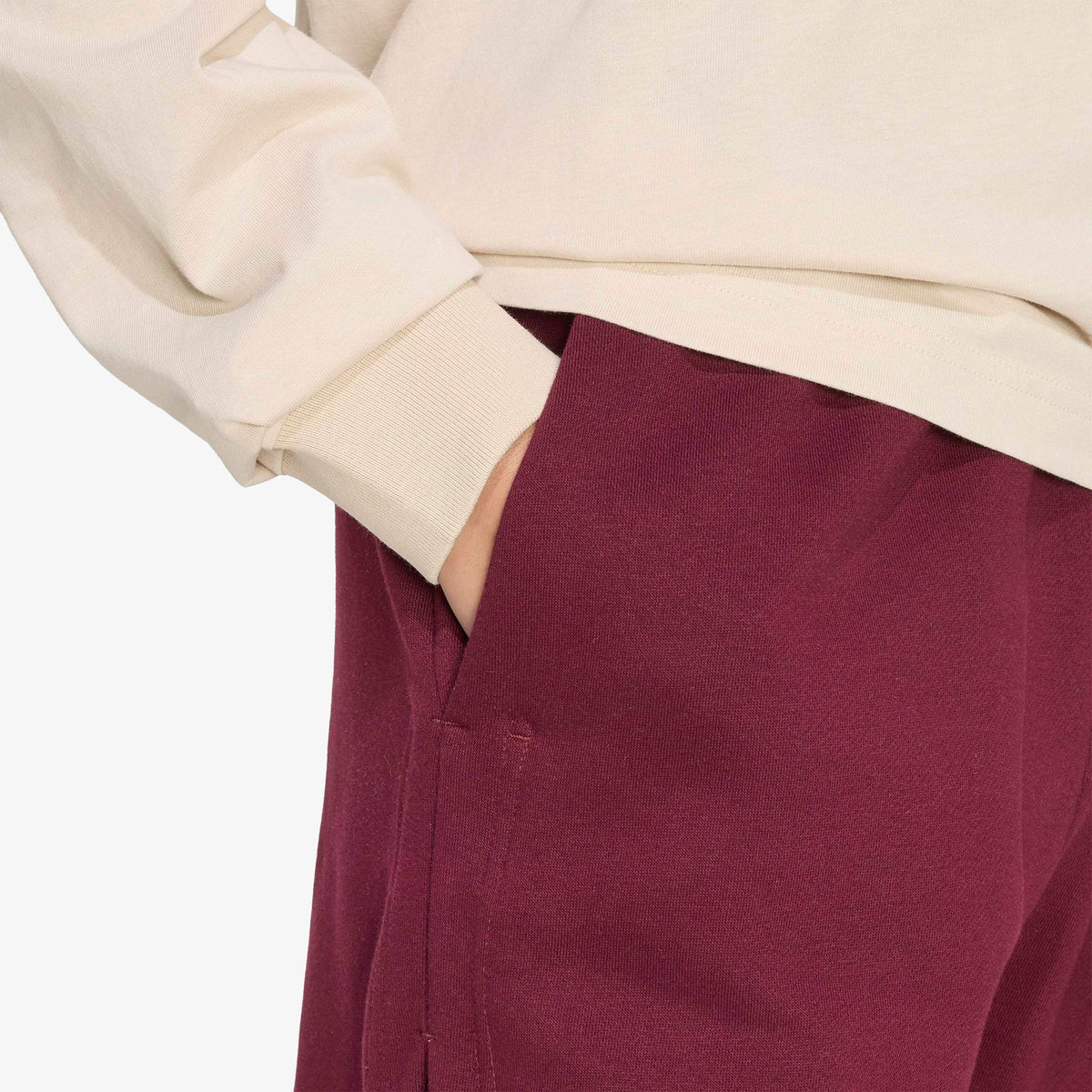 Adidas 3ss Fleece Kadın Bordo T-shirt