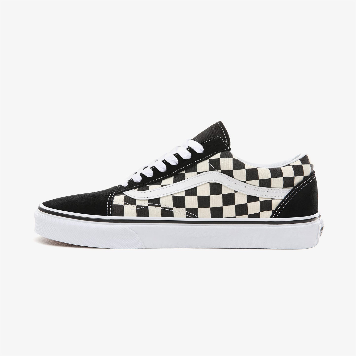 Vans Primary Check Old Skool Siyah - Bej Unisex Sneaker