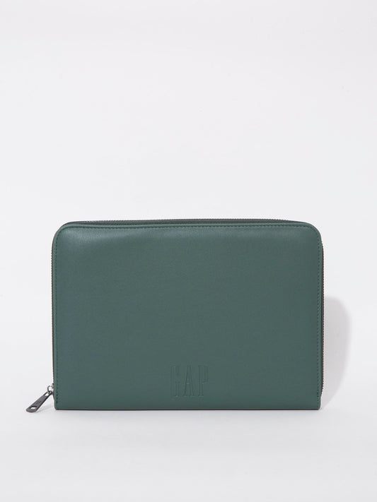 Yeşil Gap Logo Clutch Çanta