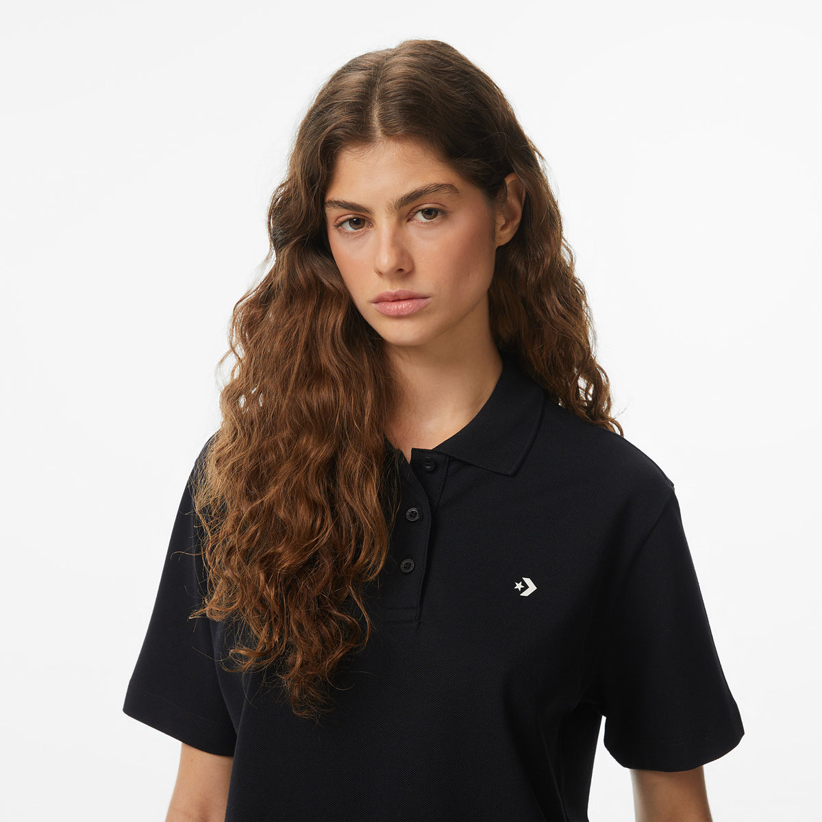 Converse Kadın Siyah T-shirt
