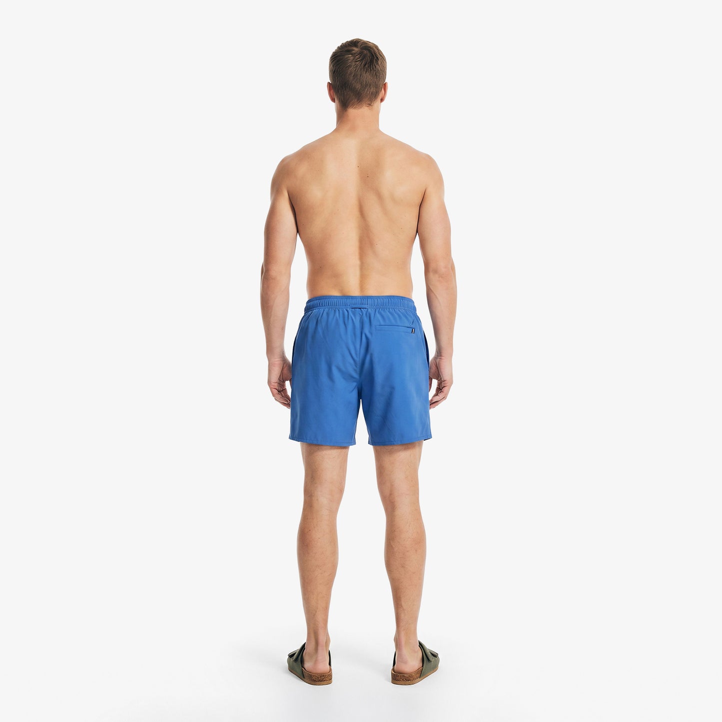 Nautica Regular Fit Erkek Mavi Deniz Şortu