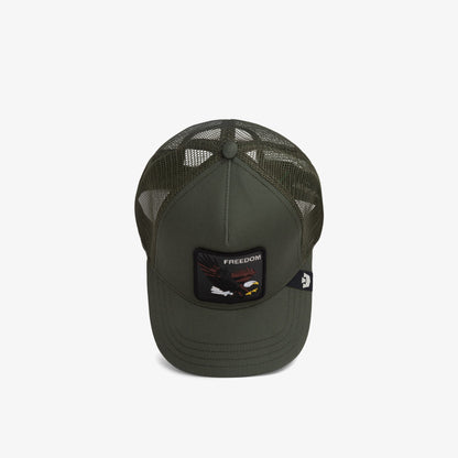 Goorin Bros Freedom Eagle Trucker Unisex Yeşil Şapka