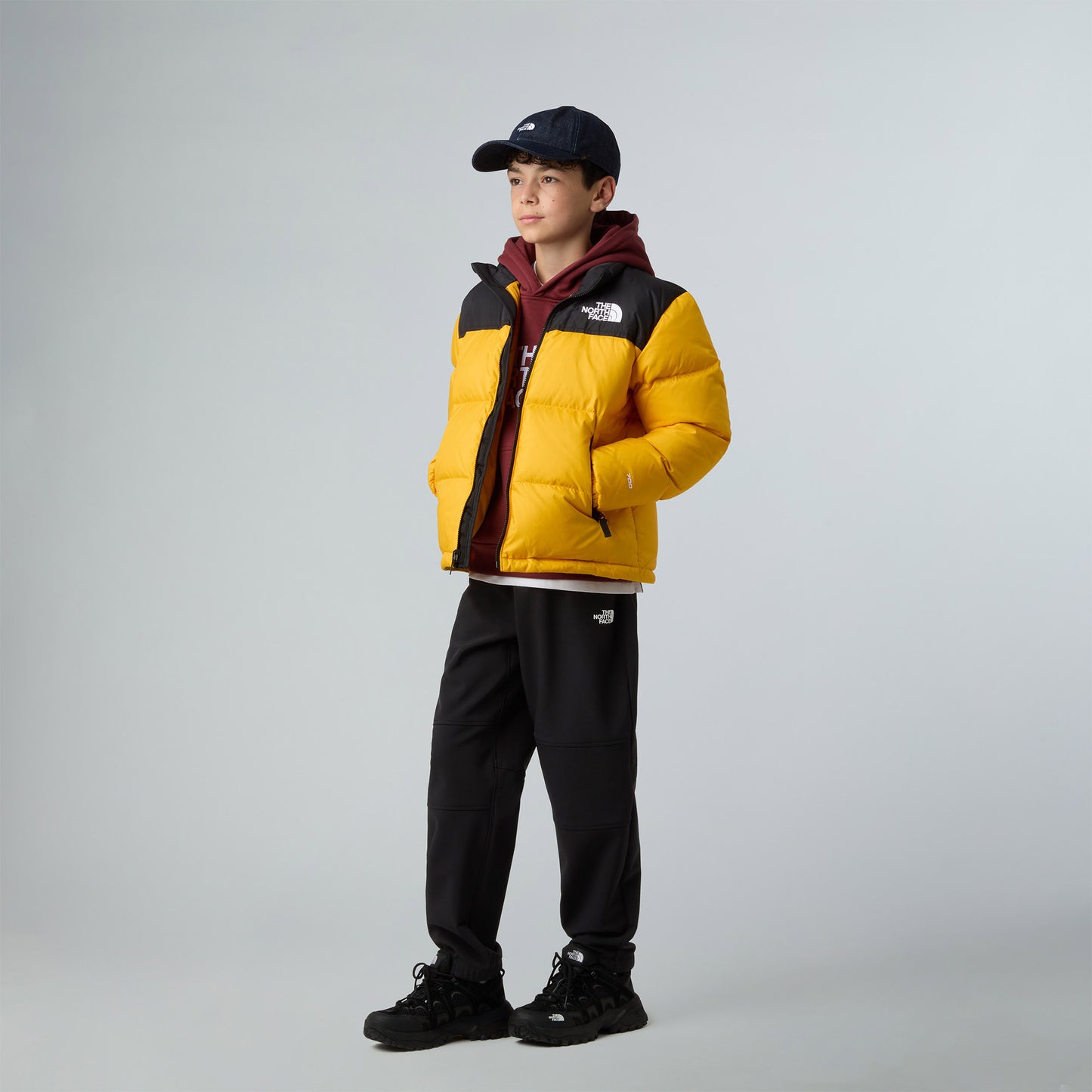 The North Face 1996 Retro Nuptse Çocuk Sarı Mont