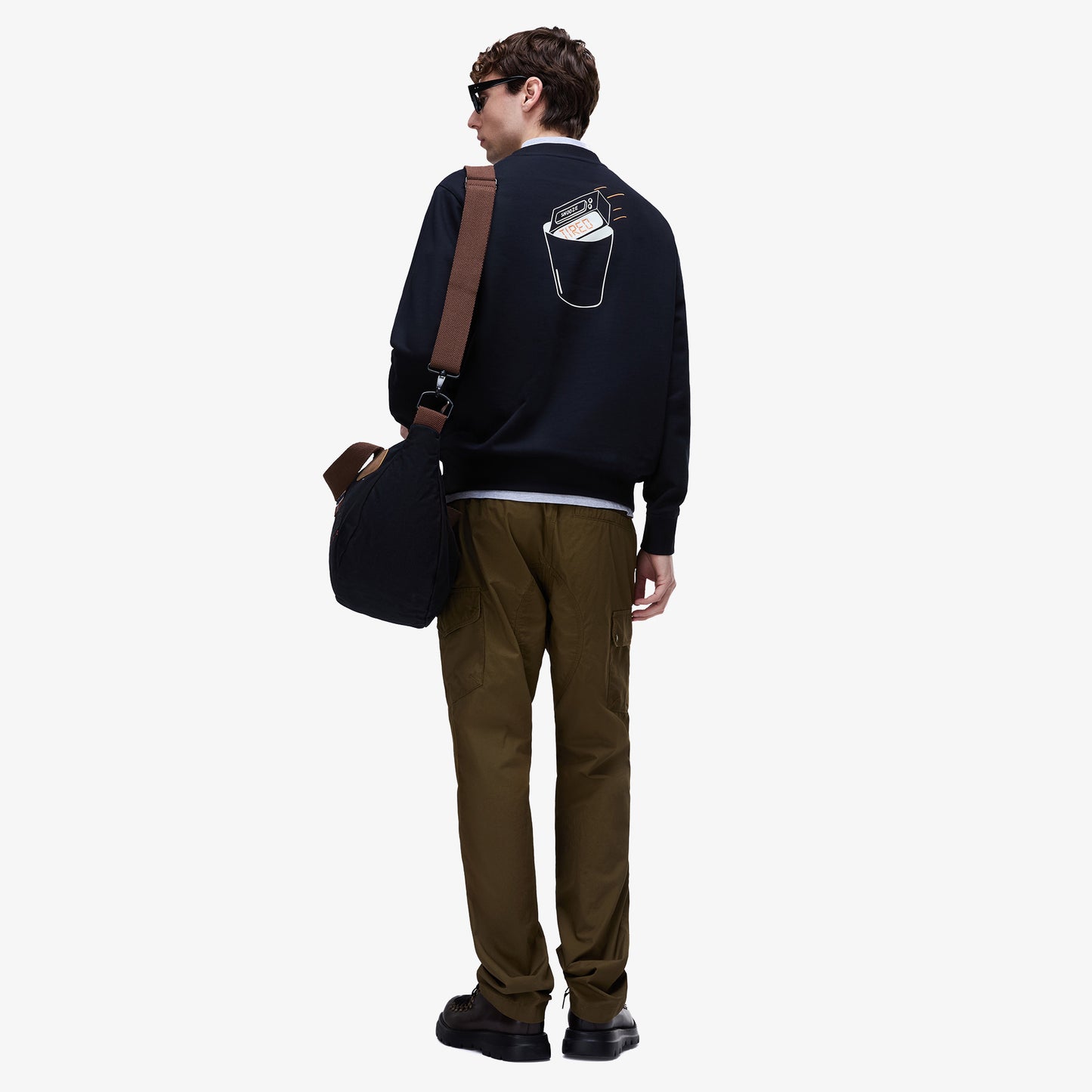 Napapijri B-sol C Erkek Siyah Sweatshirt