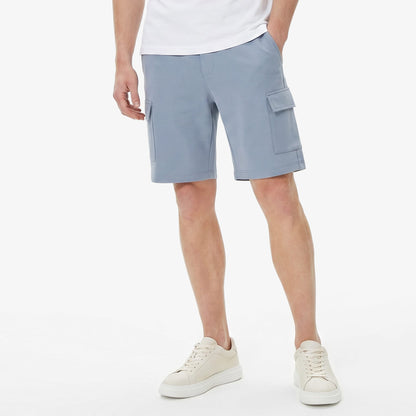 Nautica Erkek Mavi Regular Fit Kargo Şort