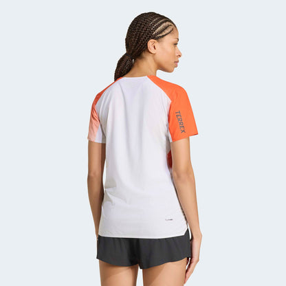 Adidas Terrex Xperior Pro Kadın Beyaz Koşu T-shirt