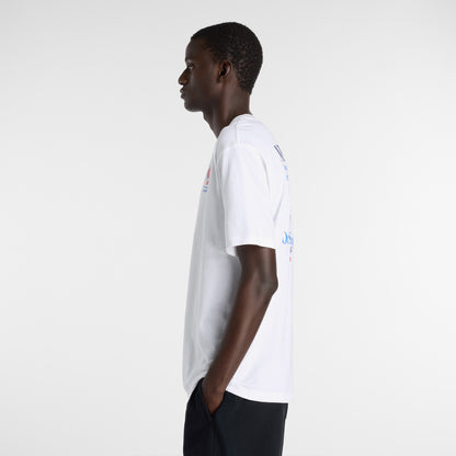 New Balance Lobster Roll Erkek Beyaz T-shirt