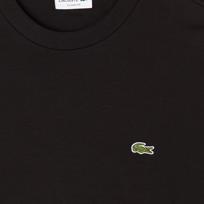 Lacoste Erkek Classic Fit Bisiklet Yaka Siyah Sweatshirt