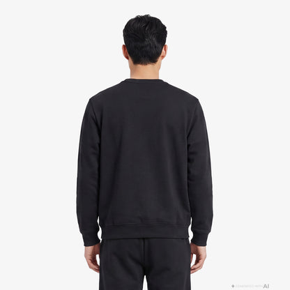 Unıted4 Regular Fit Erkek Siyah Sweatshirt