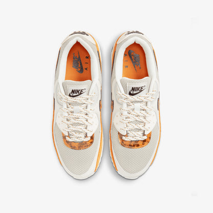 Nike Air Max 90 Kadın Krem/turuncu Spor Ayakkabı