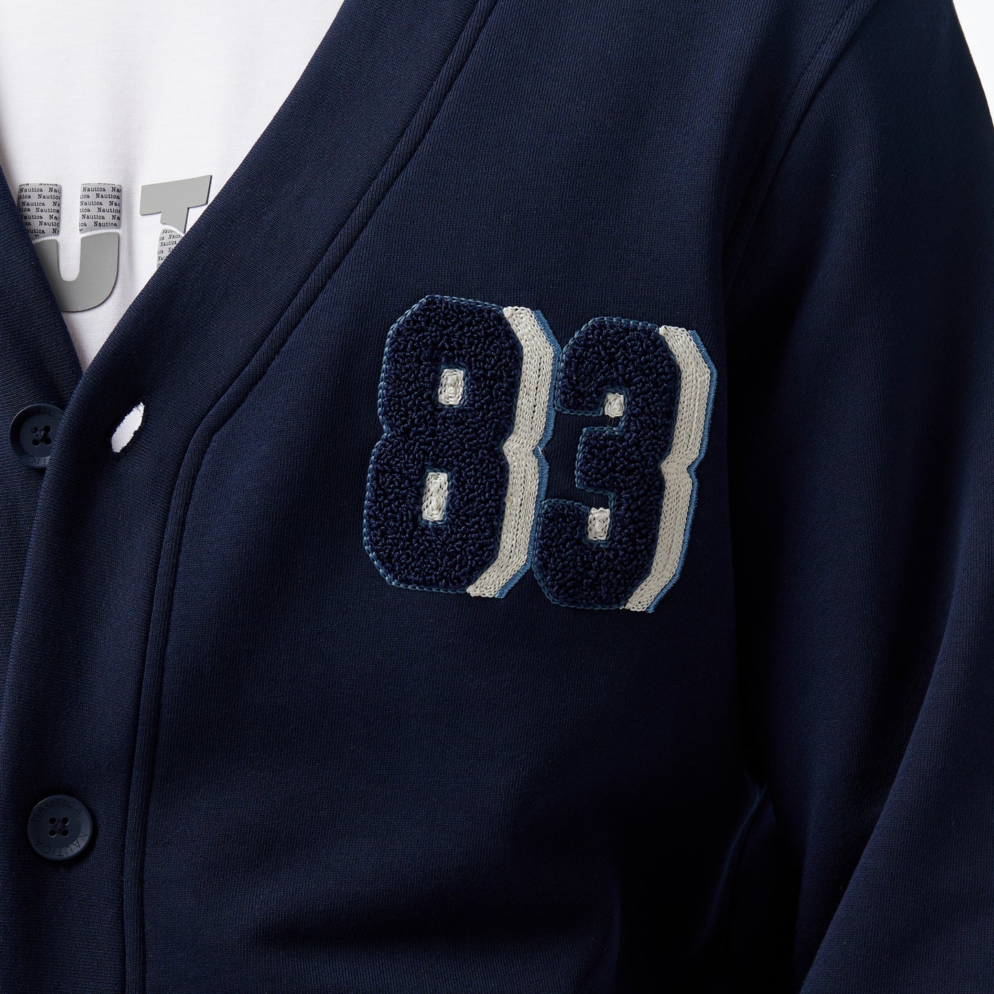 Nautica Erkek Lacivert Regular Fit V Yaka Sweatshirt