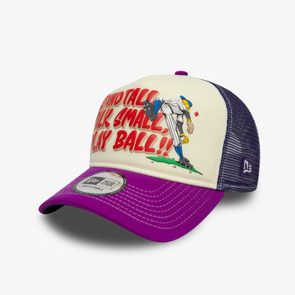 New Era Graphic Trucker Unisex Mor Şapka