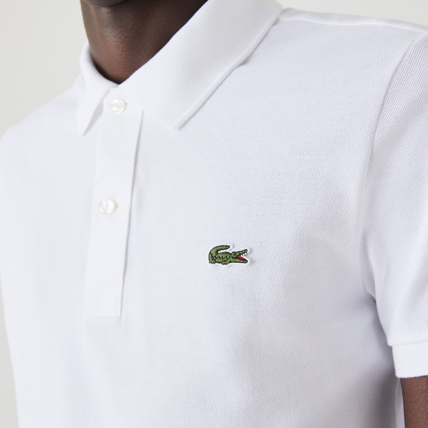 Lacoste L.12.12 Erkek Slim Fit Beyaz Polo