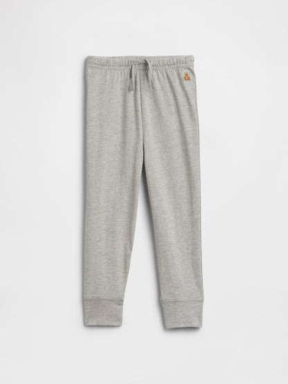 Gri Brannan Bear Işlemeli Pull-on Jogger Eşofman Altı