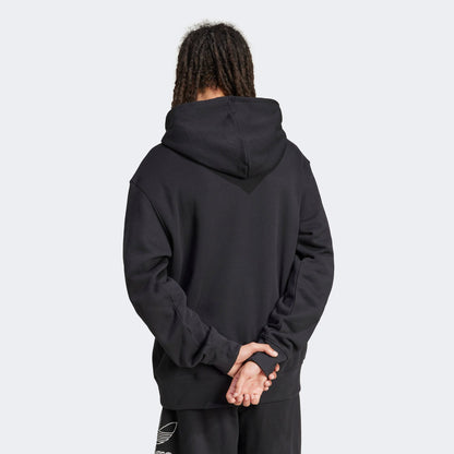 Adidas Adicolor Outline Trefoil Erkek Siyah Sweatshirt