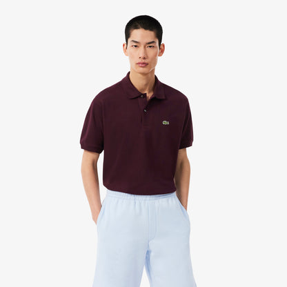 Lacoste L.12.12 Classic Fit Erkek Bordo Polo