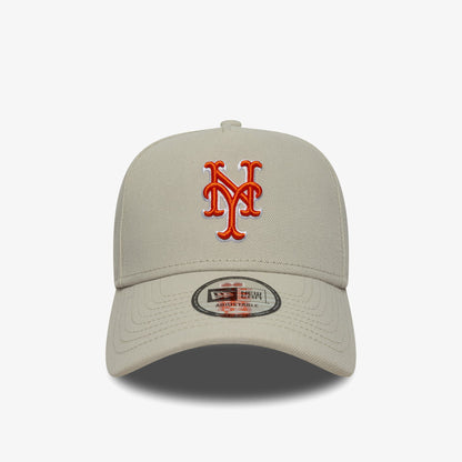 New Era Outline Script Eframe Unisex Bej Şapka
