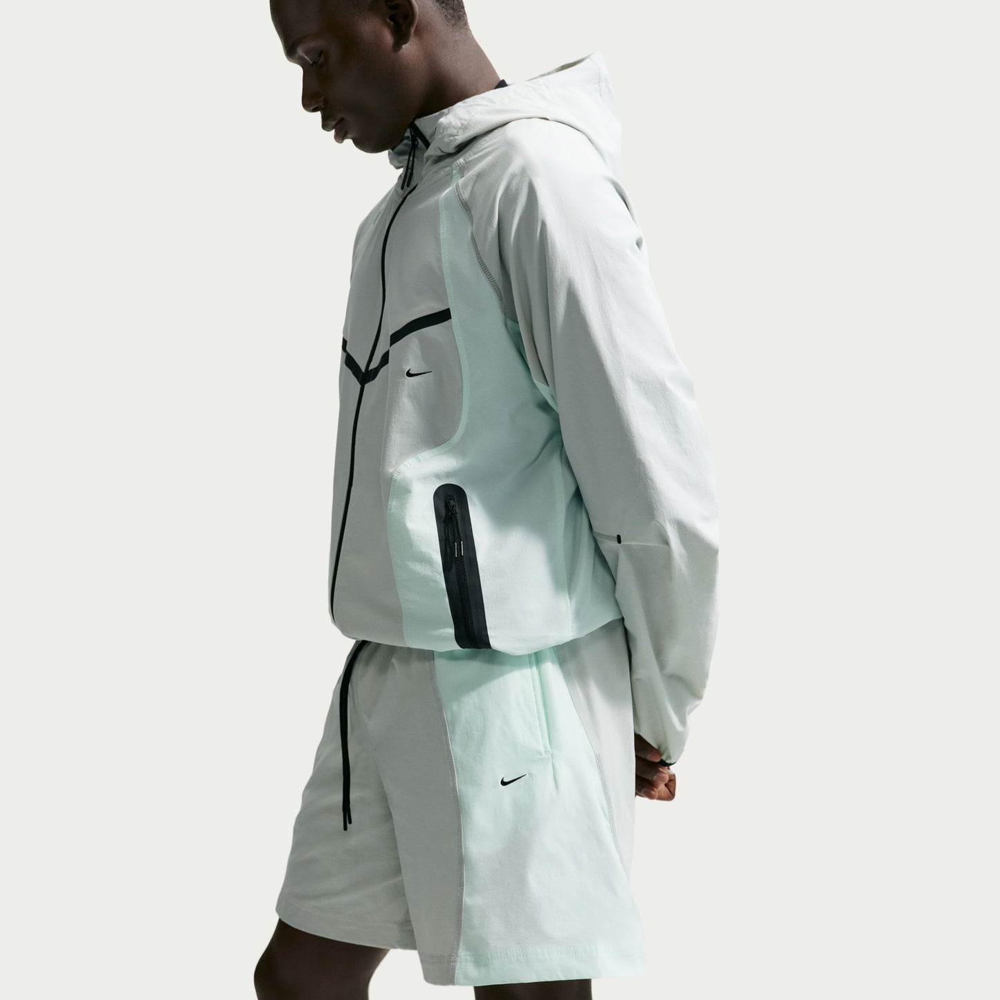 Nike Dri-fit Tech Pro Woven Erkek Gri Şort