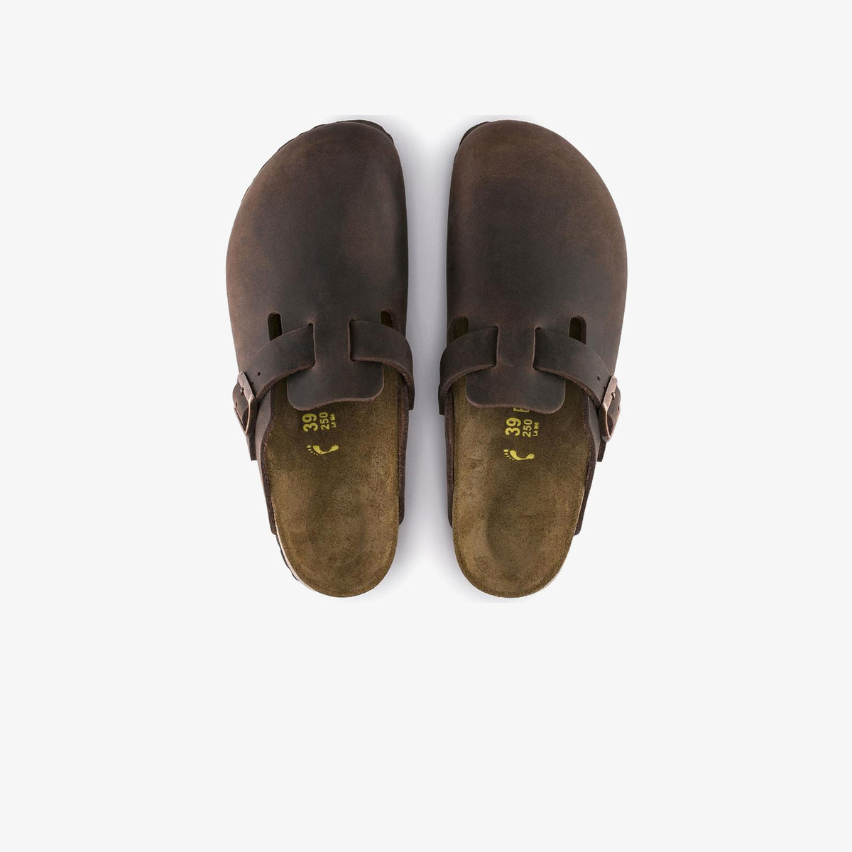 Birkenstock Nautral Leather Oiled Unisex Kahverengi Terlik