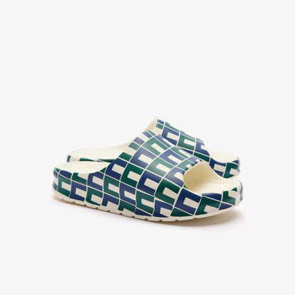 Lacoste Serve Slide 2.0 Kadın Beyaz Terlik