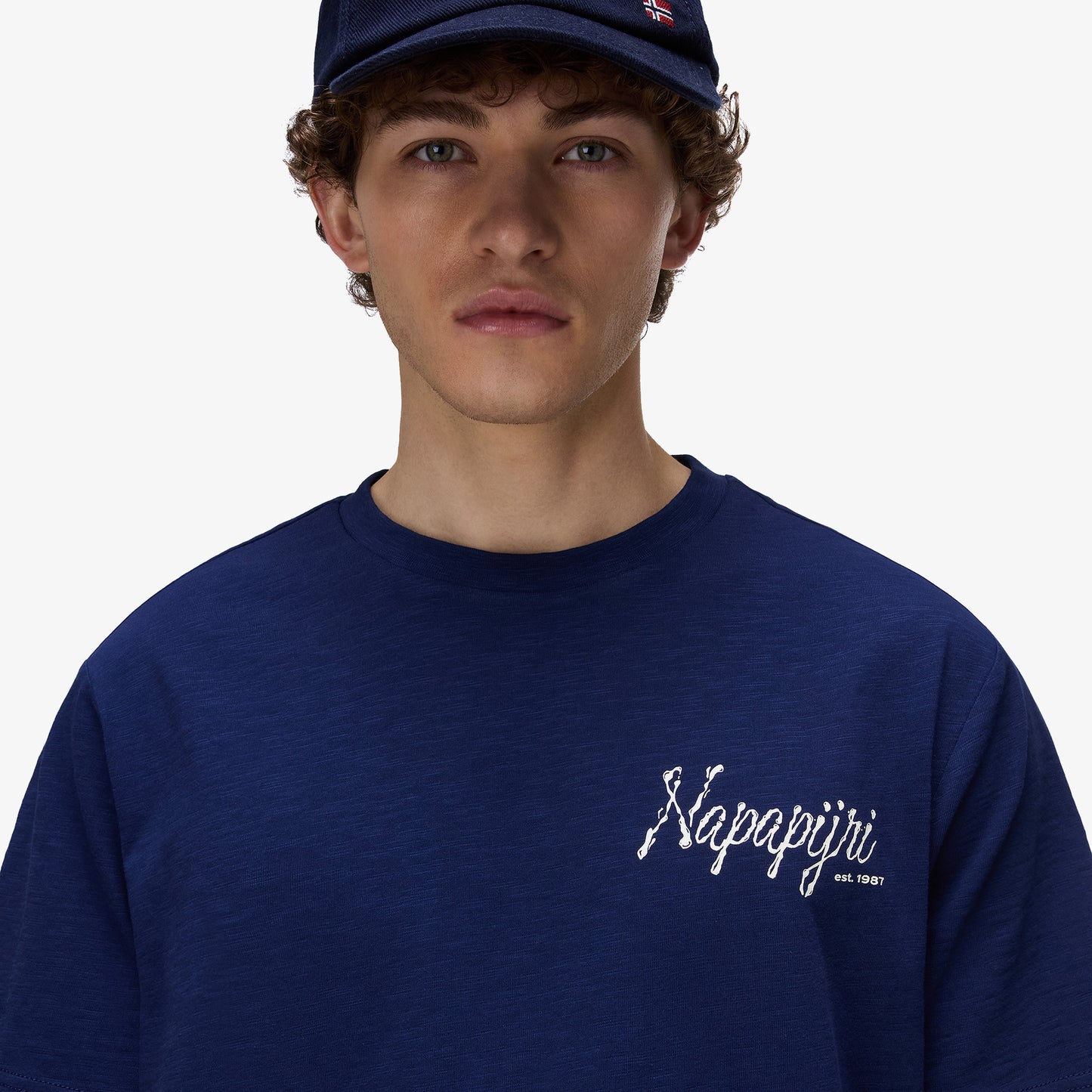 Napapijri S-elior Erkek Lacivert T-shirt