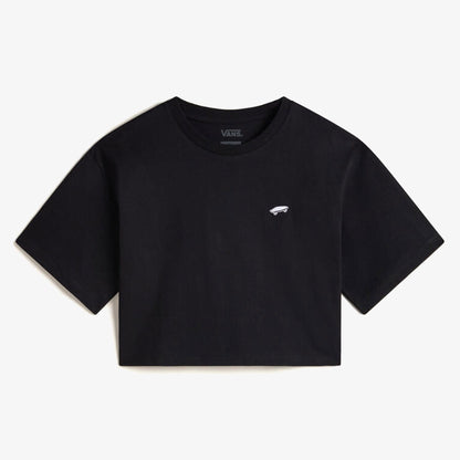 Vans W Salton Relax Crop Ss Kadın Siyah T-shirt