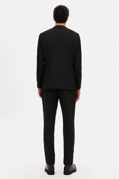 Tween Slim Fit Siyah Düz Takim Elbise
