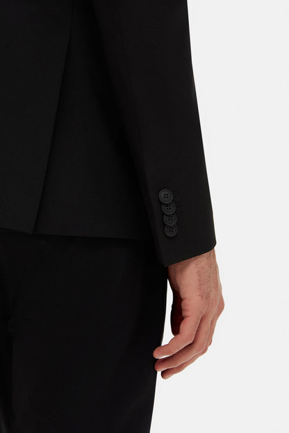 Tween Slim Fit Siyah Düz Takim Elbise