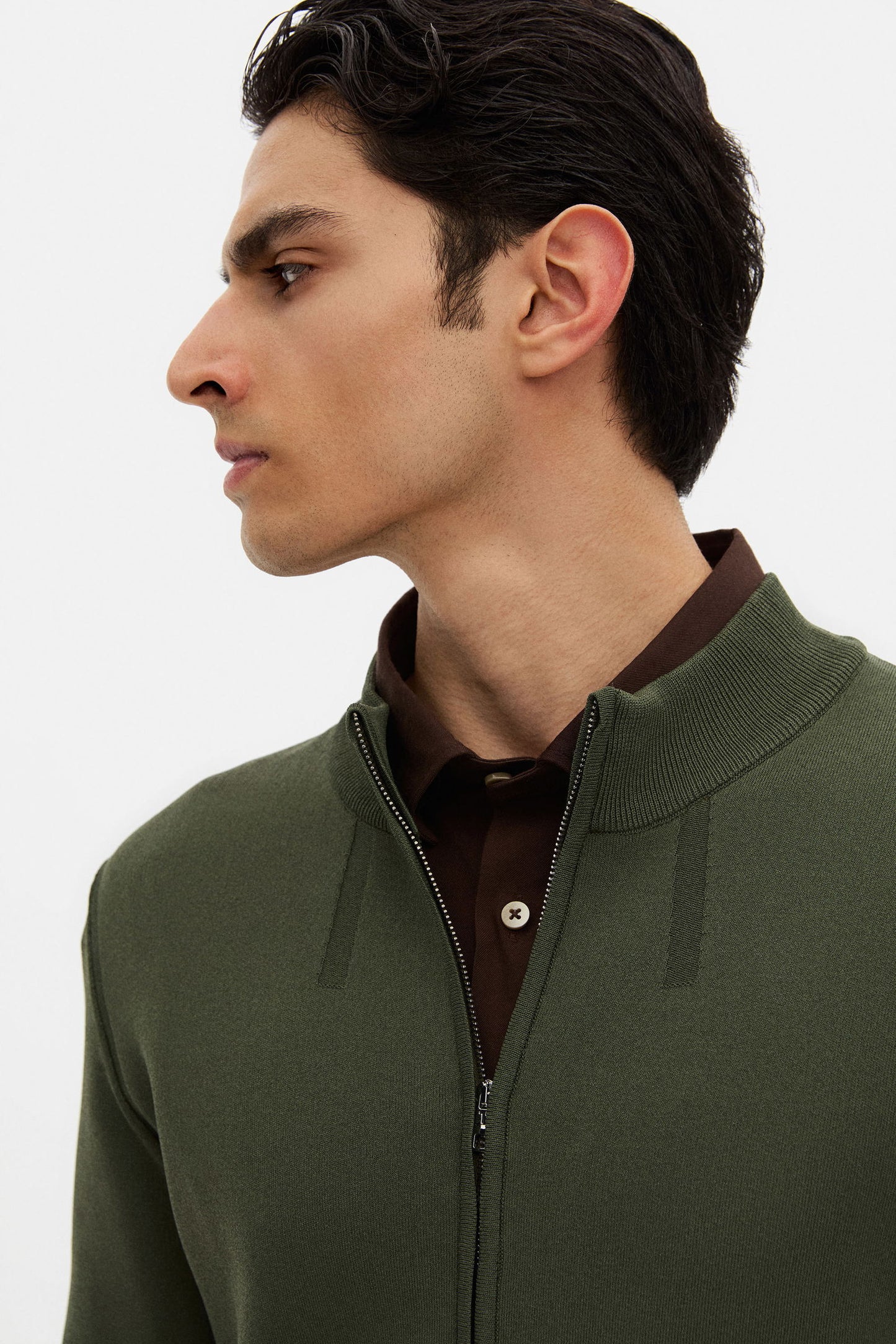 Tween Slim Fit Haki Kazak