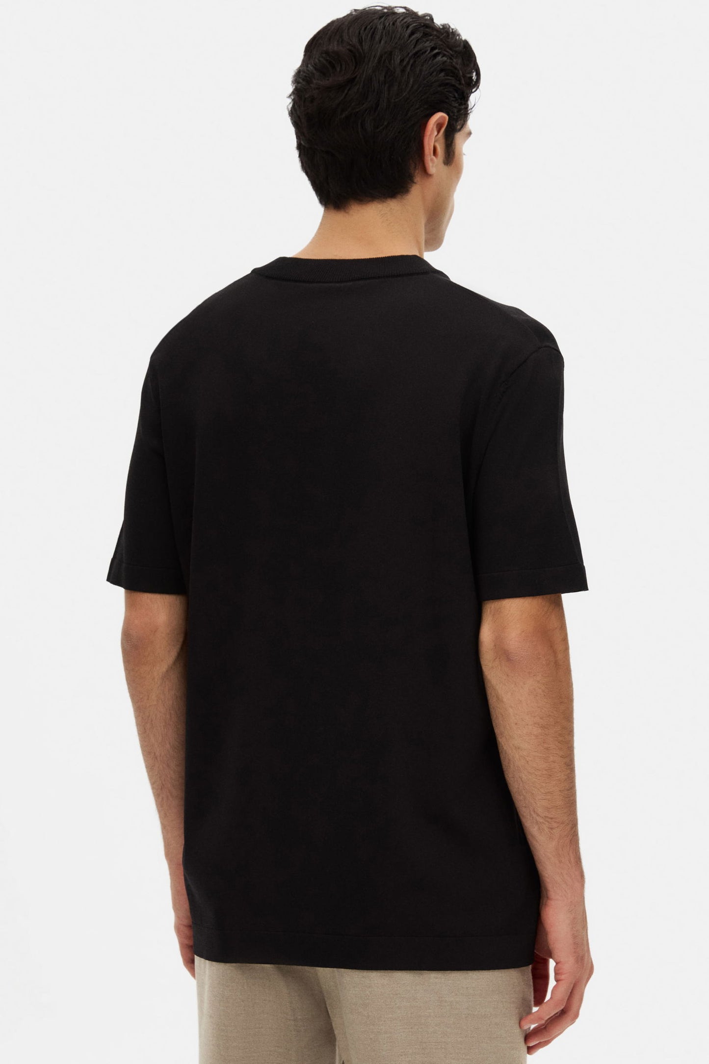 Tween Relaxed Fit Siyah Triko